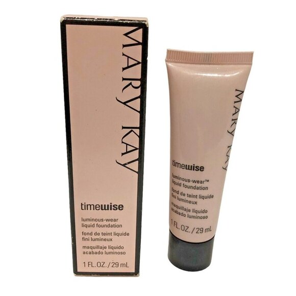 Ivory 3 Mary Kay TimeWise Luminous-Wear Liquid Foundation 1 FL OZ - Picture 1 of 9